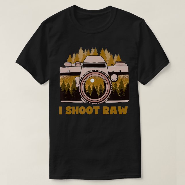 Camiseta Natureza Fotografia (Frente do Design)