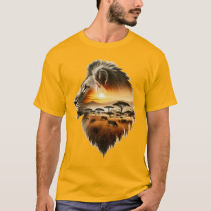 Camiseta "Natureza Libertada: O Reino do Tigre"