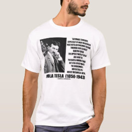 Camiseta Natureza mecânica das correntes alternativas de