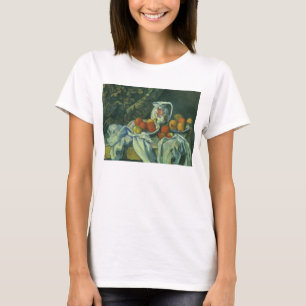 Camiseta Natureza Morta, Cortina e Jarro de Paul Cezanne