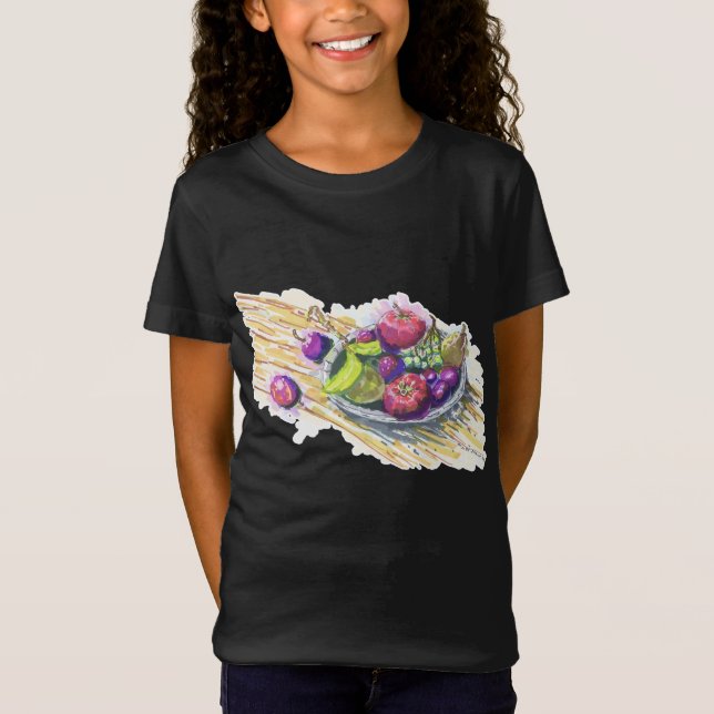 Camiseta Natureza Morta de Frutas (Frente)