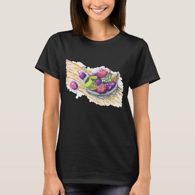 Camiseta Natureza Morta de Frutas (Frente)