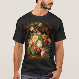 Camiseta Natureza-morta floral Josef Lauer Still Life, stil