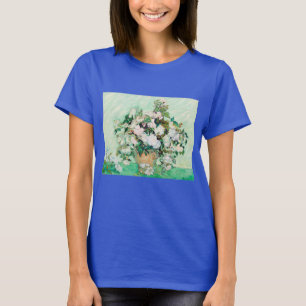 Camiseta Natureza Morta Rosas em um Vaso por Vincent van Go
