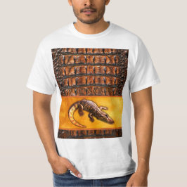 Camiseta NATUREZA SELVAGEM - Coleção de design CROCODILE-DI