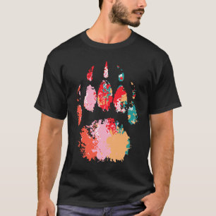 Camiseta Natureza Selvagem Colorida Vaca Animal Selvagem Na