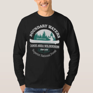 Camiseta Natureza selvagem de rastro das águas