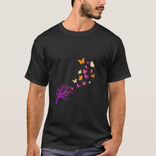 Camiseta Natureza Selvagem Insetos Borboleta