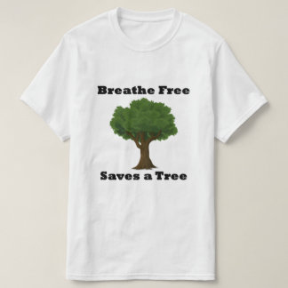 Camiseta Naturist T-shirt "Saves the Earth"