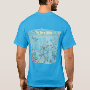 Camiseta Naufrágio no recife de coral