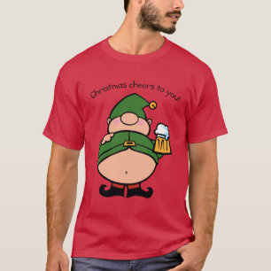 Camiseta Naughn Elves Beer T-Shirt