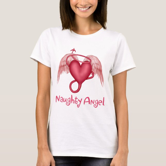 Camiseta Naughty Angel (Frente)