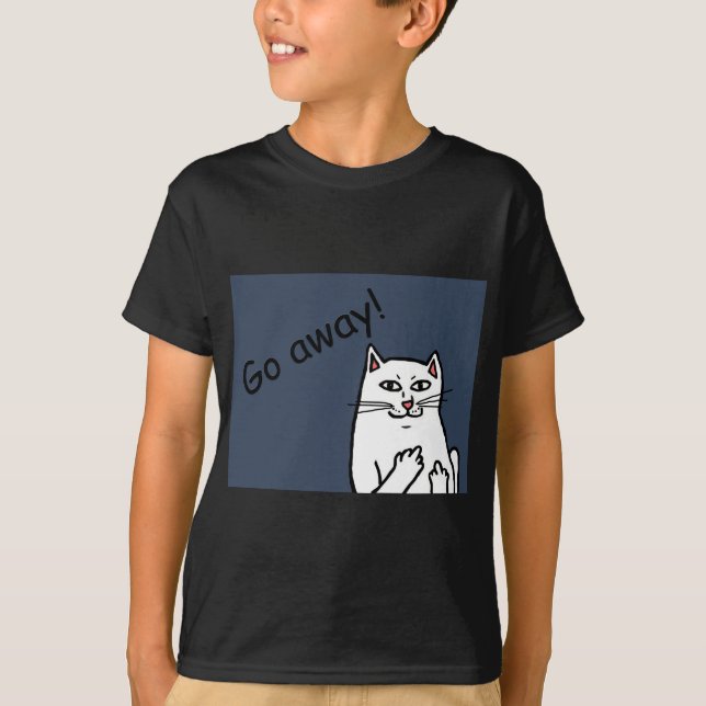 Camiseta Naughty Cat (Frente)