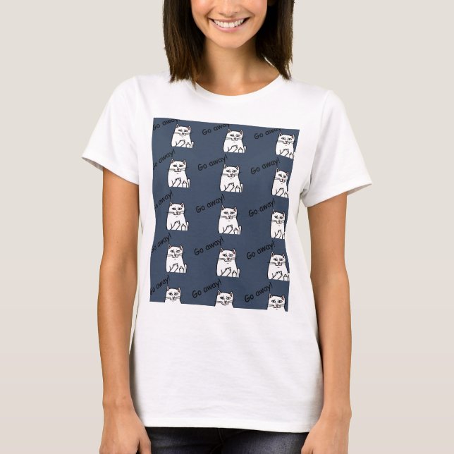 Camiseta Naughty Cat (Frente)