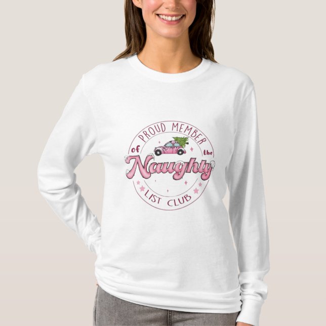Camiseta Naughty List Club (Frente)
