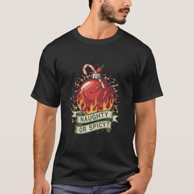 Camiseta Naughty or Spicy T-Shirt (Frente)