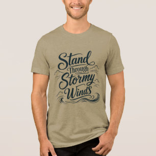 Camiseta Náutica Aguente Ventos Tempestuosos