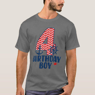 Camiseta Náutico 4.º Aniversário Veleja 4 Anos Dia B