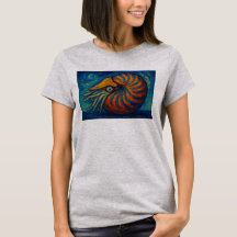 Nautilus im van Gogh Stil