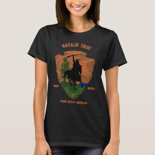 Camiseta Navajo Tribe Native American Retro Vintage