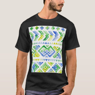 Camiseta Navajo Tribute: Watercolor Tribal Majestade