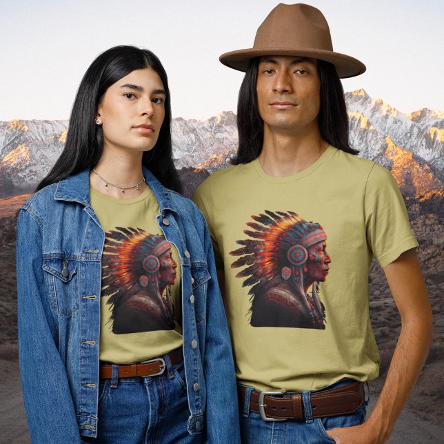 Camiseta Navajo Xamã (Criador carregado)