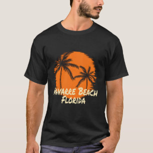 Camiseta Navarre Beach Fl Florida Vacation Souvenir Sun Pal