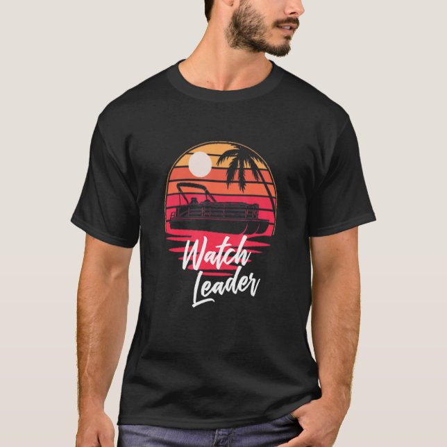 Camiseta Nave de Pontoon Correspondente Navio Classifica Po (Frente)