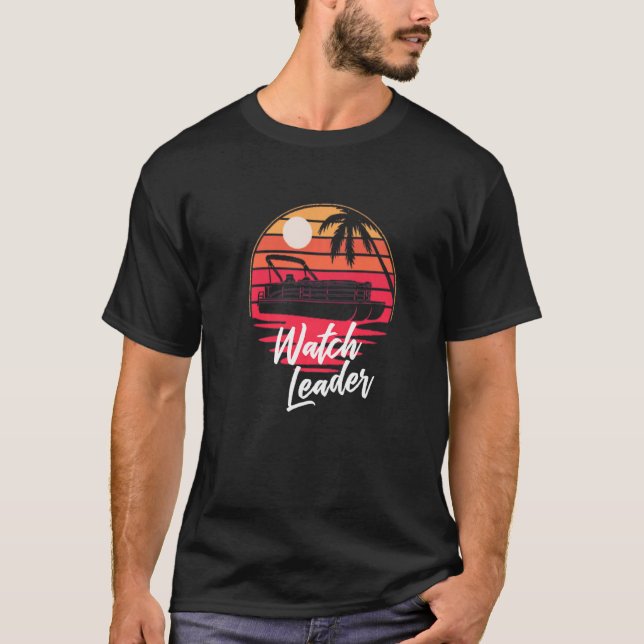 Camiseta Nave de Pontoon Correspondente Navio Classifica Po (Frente)