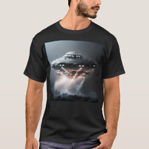 Camiseta Nave Demoníaca Alienígena - Pesadelo Voador de Abd