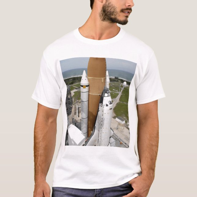 Camiseta nave espacial Atlantis (Frente)