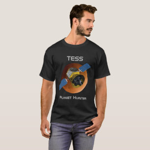 Camiseta Nave espacial do caçador do planeta do TESS