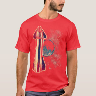 Camiseta nave espacial Starship SpaceX
