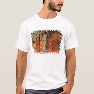 Camiseta Nave Mahana do Nave de Paul Gauguin , 1896