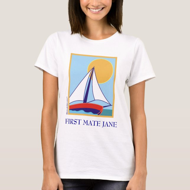 Camiseta Navegação. (Frente)