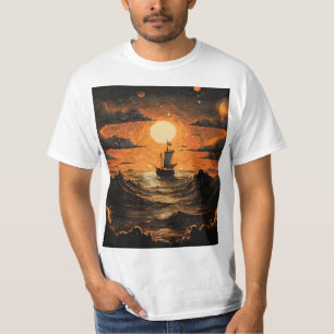Camiseta Navegação à noite
