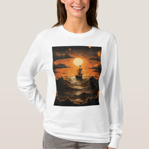 Camiseta Navegação à noite