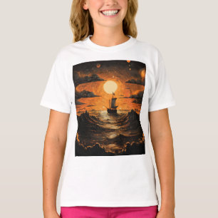Camiseta Navegação à noite
