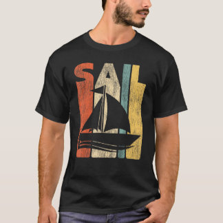 Camiseta Navegação à vela: Retrô de navegação