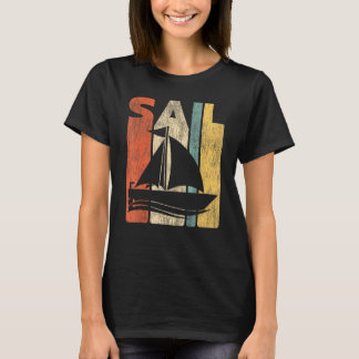 Camiseta Navegação à vela: Retrô de navegação