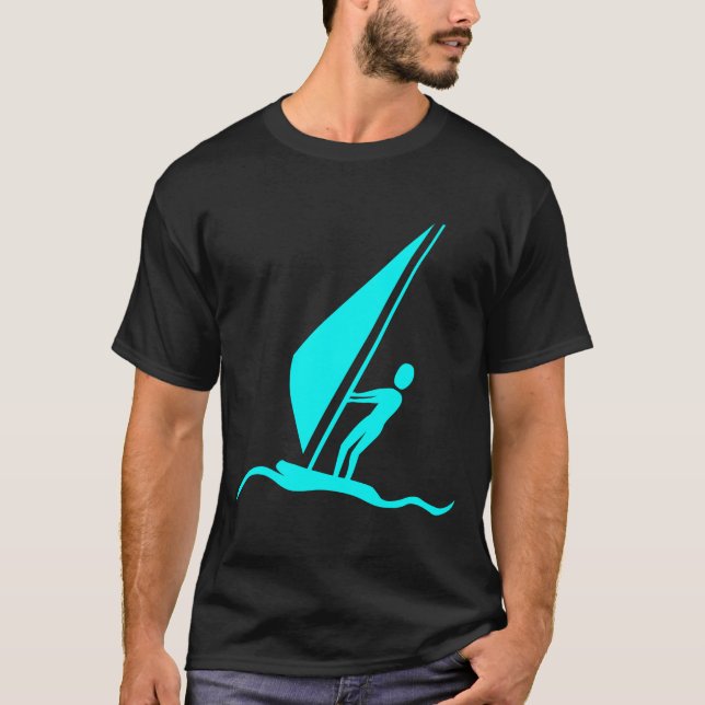 Camiseta Navegação - Ciano (Frente)