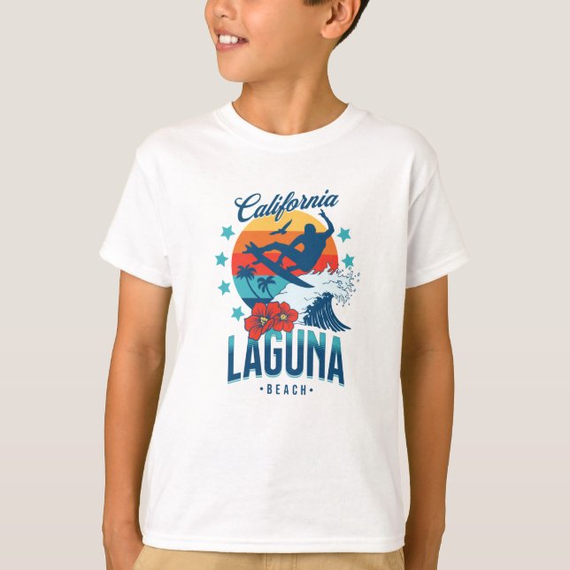 Camiseta Navegação em Laguna Beach California (Frente)