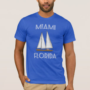 Camiseta Navegação em Miami Florida