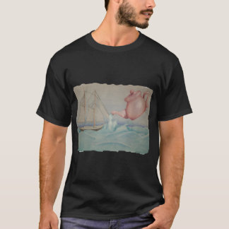Camiseta Navegação em um Oceano de Chá