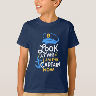 Camiseta Navegação - Eu Sou o Capitão Agora Capitão de Nave