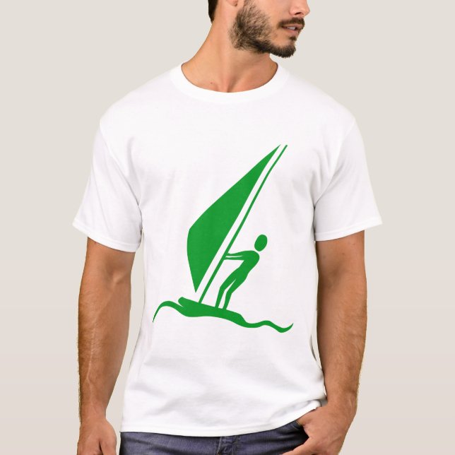 Camiseta Navegação - Grass Green (Frente)