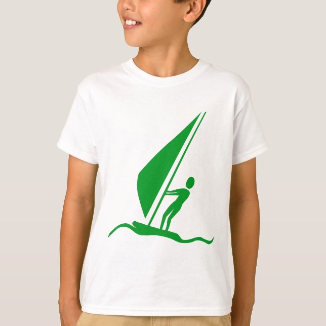 Camiseta Navegação - Grass Green (Frente)