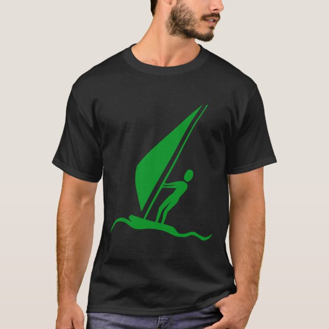 Camiseta Navegação - Grass Green (Frente)