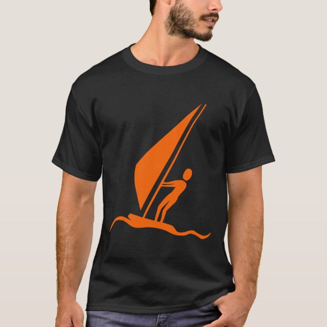 Camiseta Navegação - Laranja (Frente)
