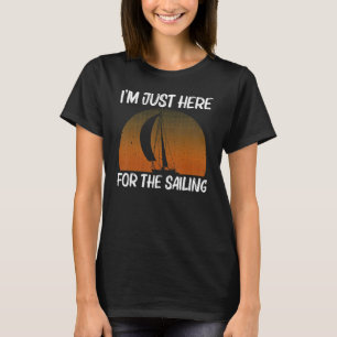 Camiseta Navegação Legal Para Homens Mulheres Veleiro Naveg